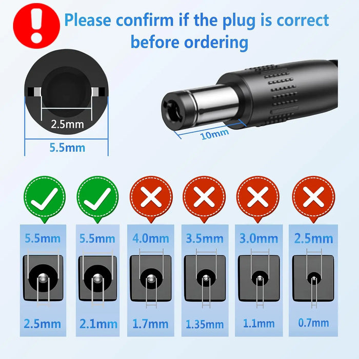 12V 3.5A Power Adapter AC 100V-240V Converter DC 12Volt 3.5Amp Wall Power Supply for Router Speaker Humidifier Equipment