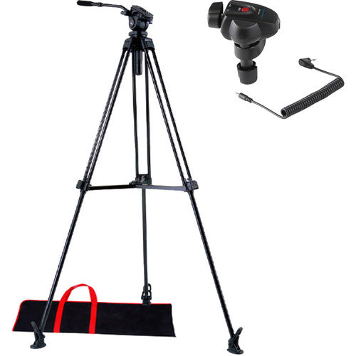Acebil J-805MX Prosumer Tripod System & SZ-300 Zoom Controller Bundle - Buy Direct & Save
