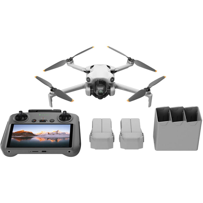 DJI Mini 4 Pro Drone Fly More Combo Plus, RC 2, Hard Case, 4K Camera