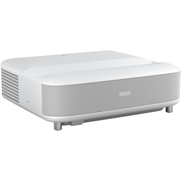 Epson EpiqVision Ultra LS650 3600-Lumen Pixel-Shift UHD 4K Ultra Short-Throw Laser 3LCD Smart Home Theater Projector (White) - NJ Accessory/Buy Direct & Save