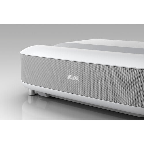 Epson EpiqVision Ultra LS650 3600-Lumen Pixel-Shift UHD 4K Ultra Short-Throw Laser 3LCD Smart Home Theater Projector (White) - NJ Accessory/Buy Direct & Save
