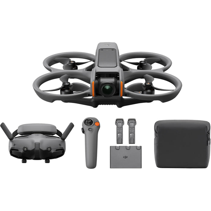 DJI Avata 2 FPV Drone Fly More Combo with Goggles, 4K HDR Video, & Accessories