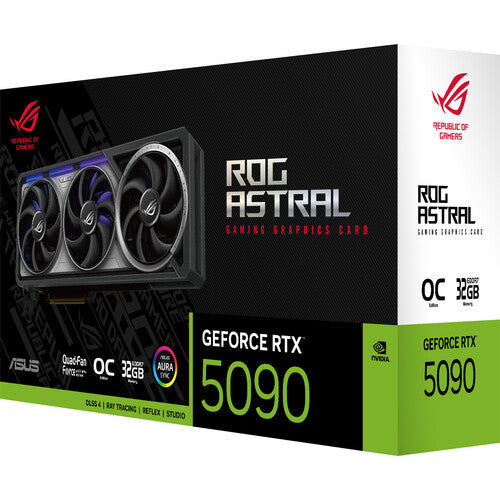 ASUS GeForce RTX 5090 Republic of Gamers Astral OC Graphics Card NVIDIA