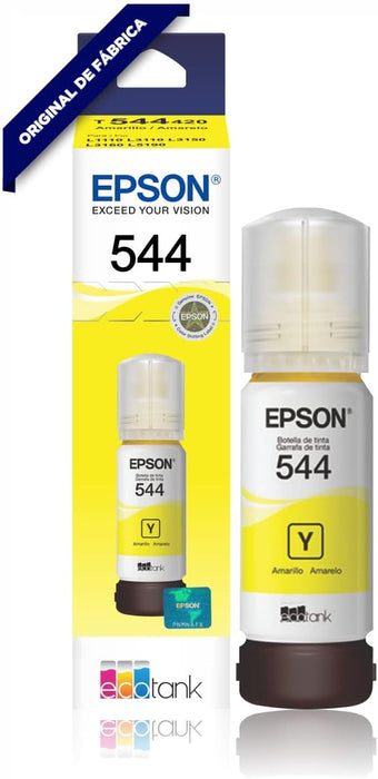 Epson. 4 Pack Ink Bottle T544 L1110 L3110 L3150 Black, Yellow, Magenta, Cyan 260mL Part Number T544420-AL T544220-AL T544320-AL T504220-AL Compatible with L3110, L3150 Equipment Ecotank Line - NJ Accessory/Buy Direct & Save