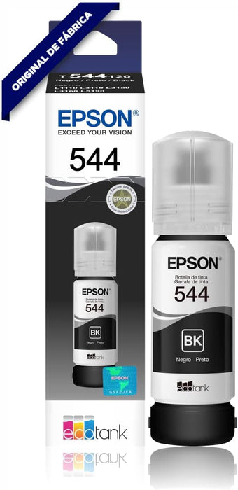 Epson. 4 Pack Ink Bottle T544 L1110 L3110 L3150 Black, Yellow, Magenta, Cyan 260mL Part Number T544420-AL T544220-AL T544320-AL T504220-AL Compatible with L3110, L3150 Equipment Ecotank Line - NJ Accessory/Buy Direct & Save