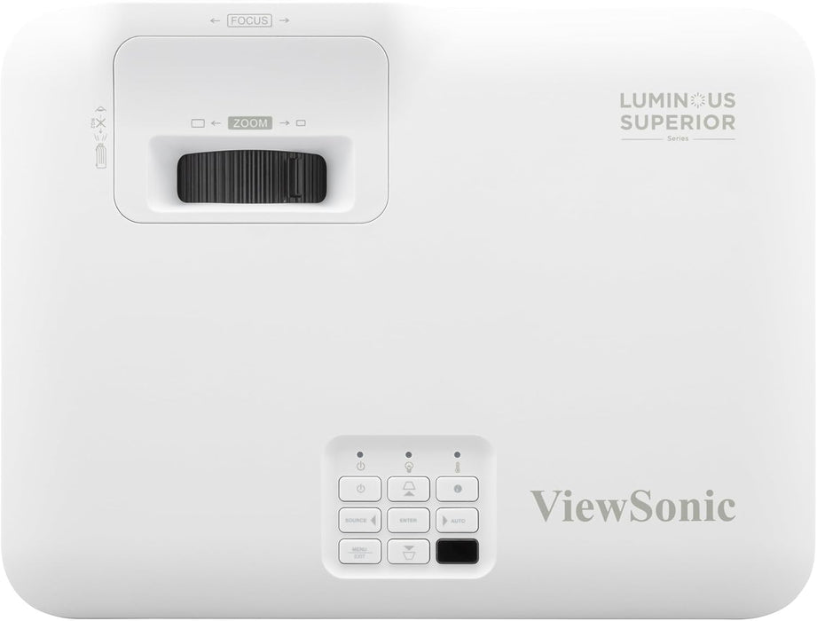ViewSonic LS630W 4500 Lumens DLP WXGA Laser Projector with 1.3x Optical Zoom, H/V Keystone, 360 Degrees Projection and LAN Control