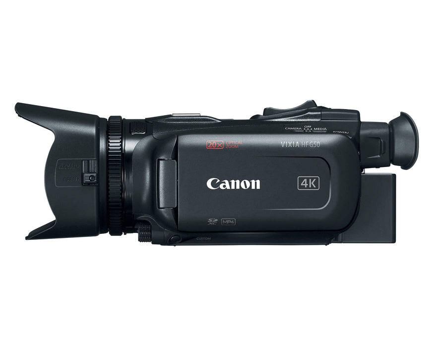Canon VIXIA HF G50 4K30P Camcorder, Black - Buy Direct & Save