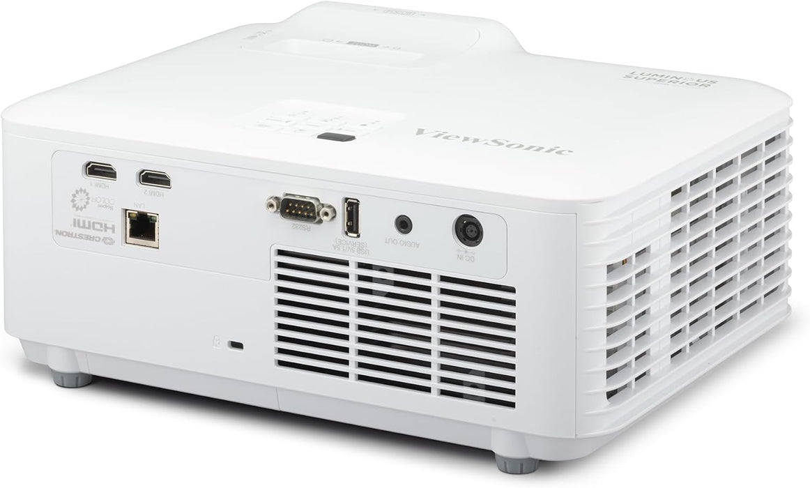 ViewSonic LS630W 4500 Lumens DLP WXGA Laser Projector with 1.3x Optical Zoom, H/V Keystone, 360 Degrees Projection and LAN Control