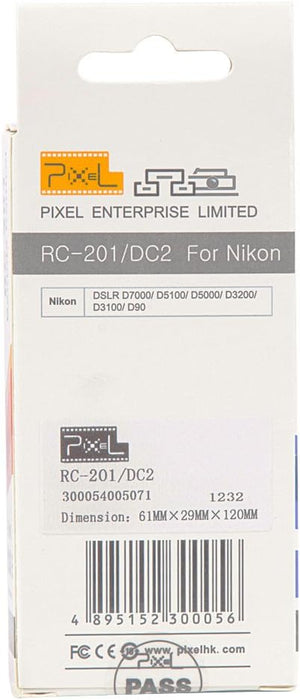 PIXEL RC-201/DC2 Wired Shutter Release Control for Nikon DSLR Camera - Buy Direct & Save