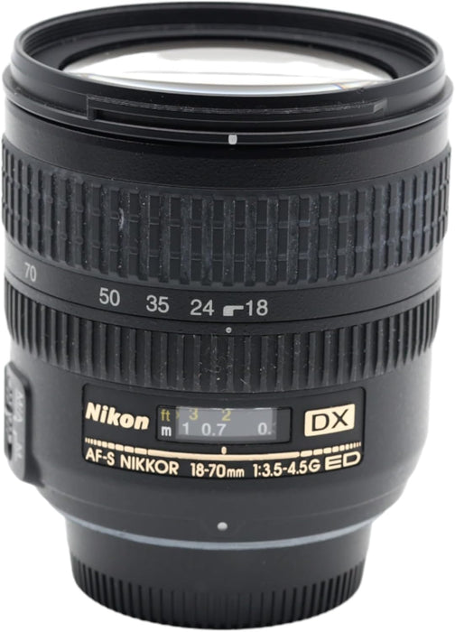 Nikon 18-70mm f/3.5-4.5G ED IF AF-S DX Nikkor Zoom Lens - White Box(Bulk Packaging)
