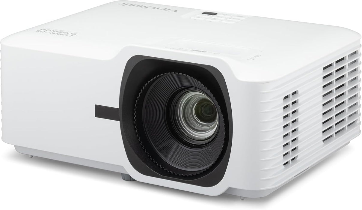 ViewSonic LS630W 4500 Lumens DLP WXGA Laser Projector with 1.3x Optical Zoom, H/V Keystone, 360 Degrees Projection and LAN Control