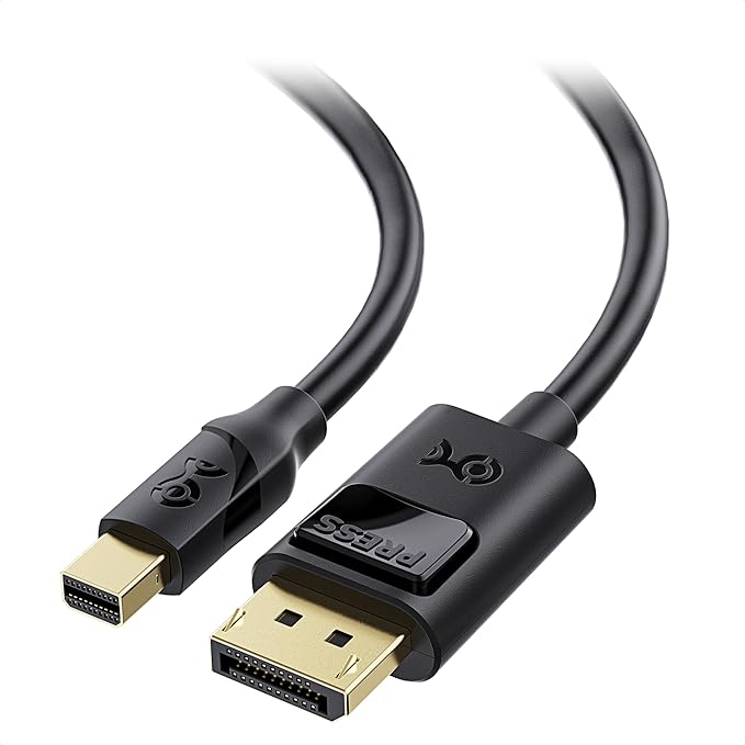 Cable Matters 4K Mini DisplayPort to DisplayPort Cable 10ft Black