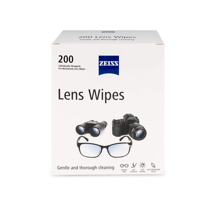 ZEISS Pre-Moistened Lens Cleaning Wipes, 600 Count