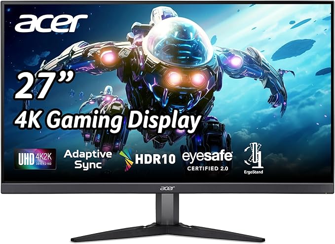 Acer Nitro 27-Inch 4K UHD Gaming Monitor with FreeSync