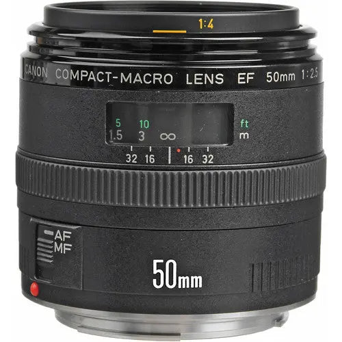 Canon 50mm f/2.5 EF Macro Autofocus Lens Canon