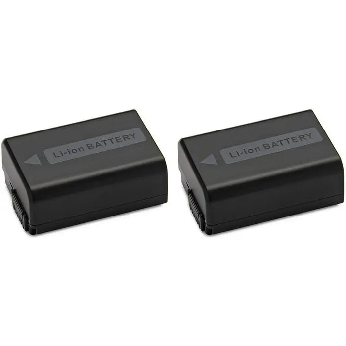 Koah PRO Rechargeable 1300mAh Battery 2-Pack with Dual Charger for Sony NP-FW50