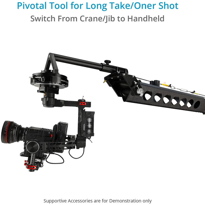 Proaim Electro Magnetic Quick Release Mitchell Mount - Secure Camera Gimbal Rig Adapter