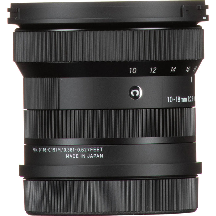 Sigma 10-18mm f/2.8 DC DN Ultra-Wide APS-C L-Mount Zoom Lens