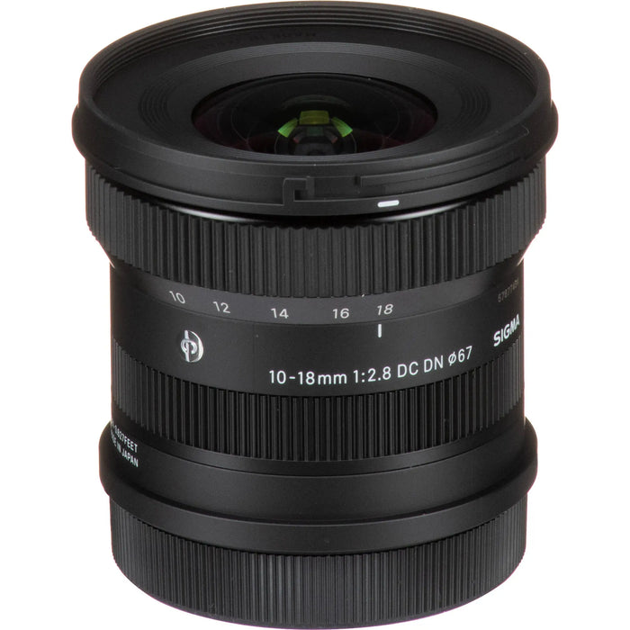 Sigma 10-18mm f/2.8 DC DN Ultra-Wide APS-C L-Mount Zoom Lens