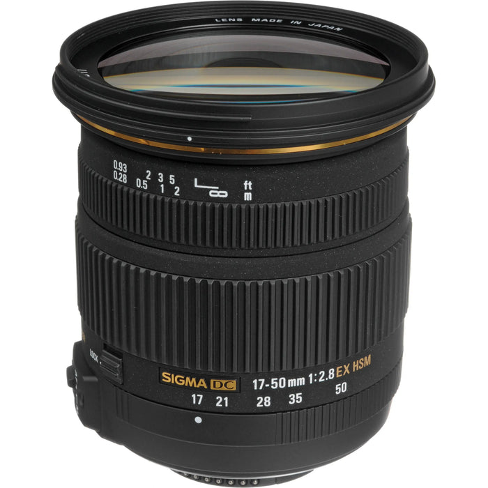 Sigma 17-50mm f/2.8 EX DC OS HSM Nikon F APS-C Standard Zoom Lens