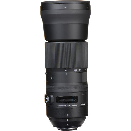 Sigma 150-600mm f/5-6.3 DG OS HSM Contemporary Lens and TC-1401 1.4x Teleconverter Kit for Nikon F - NJ Accessory/Buy Direct & Save