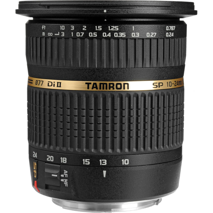 Tamron SP AF 10-24mm f/3.5-4.5 DI II Ultra Wide-Angle Zoom Lens Canon