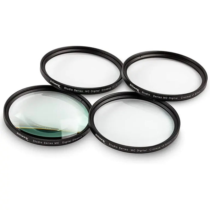 Ultimaxx 4PC Macro Close-Up Filter Kit 1-2-4-10 Diopter