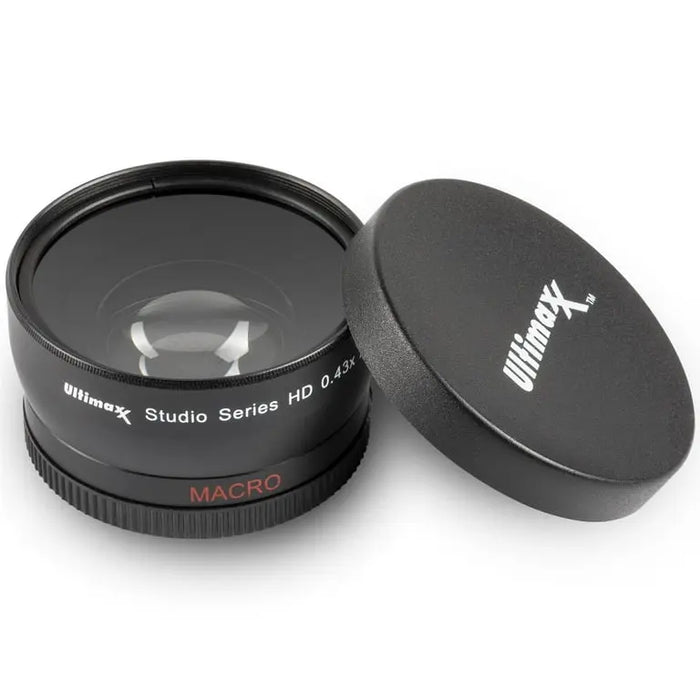 Ultimaxx 0.43x Wide Angle Macro Lens for DSLR Cameras