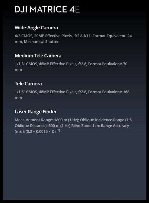 DJI Matrice 4E Enterprise Drone