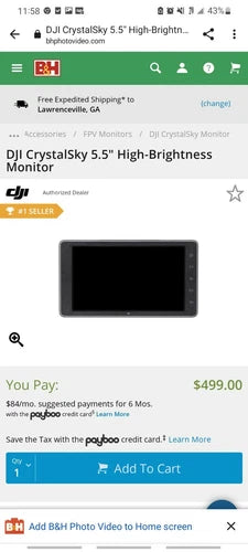 DJI Inspire 2 Drone 6K Camera