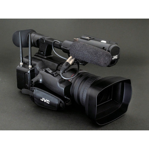JVC GY-HC550 HandheldConnected Cam1" 4K Broadcast Camcorder with 72'' Tripod, Headphones, Camcorder Bag, 32GB Sandisk ExtremePro Bundle