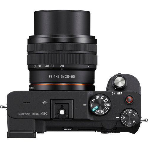 Sony Alpha a7C Mirrorless Digital Camera with 28-60mm Lens & 50mm F1.8 Lens Deluxe Bundle