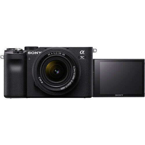 Sony Alpha a7C Mirrorless Digital Camera with 28-60mm Lens & and FE 24mm F/1.4 Lens (Black) Accessories Starter Bundle