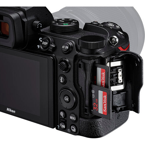 Nikon Z 5 Mirrorless Digital Camera (Body Only) with FTZ Mount Adapter & 128GB Card | Case | Remote | Flash | Video Flash | Kit