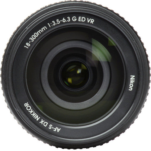 Nikon AF-S DX NIKKOR 18-300mm f/3.5-6.3G ED VR Lens w/ Cleaning Kit *2216*