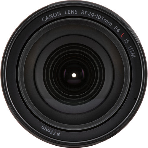 Canon RF 24-105mm f/4L IS USM Lens with Posing Equipment & Rain Protection Kit