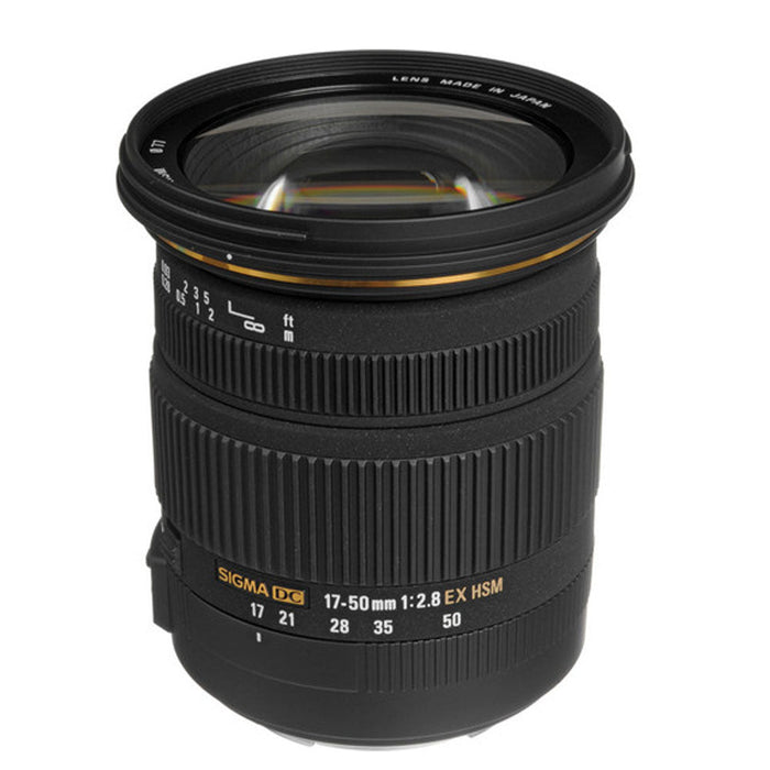 Sigma 17-50mm f/2.8 EX DC OS HSM Zoom Lens for Nikon DSLRs with APS-C Sensors
