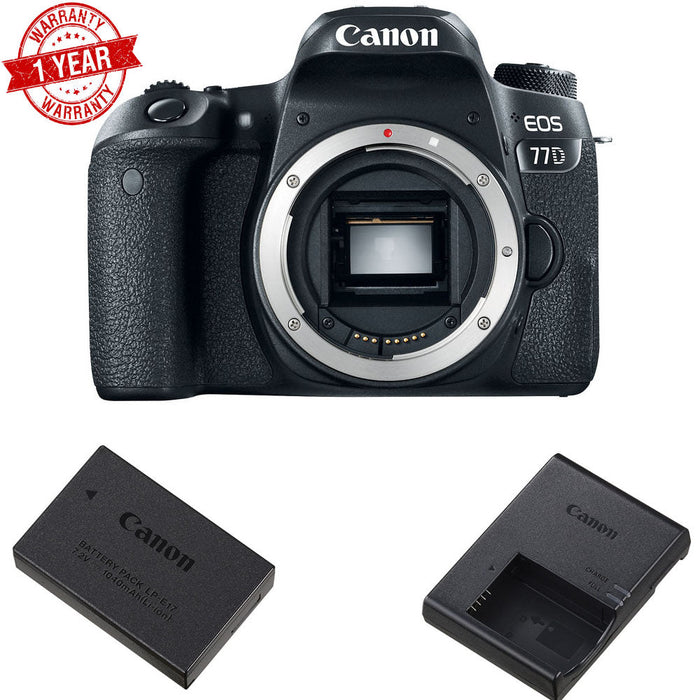 Canon EOS 77D DSLR Camera (Body Only) USA