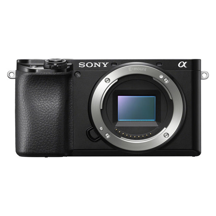 Sony Alpha a6100 Mirrorless Digital Camera with 16-50mm 64GB accessory Bundle