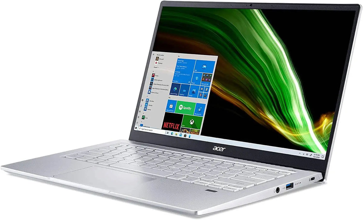 Acer Swift 3 Intel Evo Thin & Light Laptop 14.0" Full HD IPS Intel Core i7-1165G7 Intel Iris Xe Graphics 8GB LPDDR4X 512GB SSD Wi-Fi 6 Fingerprint Reader Back-lit KB SF314-511-7412