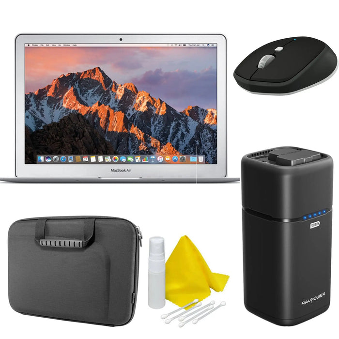 Apple MQD32LL/A 13.3" MacBook Air (128GB SSD, Silver) Student Package MQD32LL/A