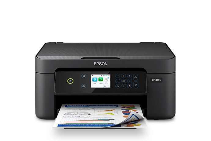 Expression Home XP-4205 Wireless Color Inkjet All-in-One Printer with Scan and Copy - NJ Accessory/Buy Direct & Save