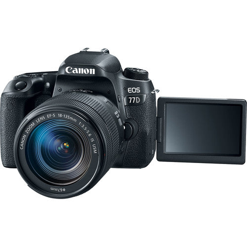 Canon EOS 77D DSLR Camera with 18-135mm USM Lens USA