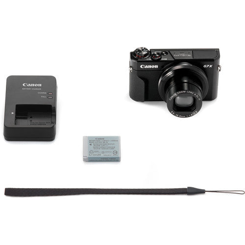 PowerShot G7X MarkII Digital Camera with 64GB Starter Package