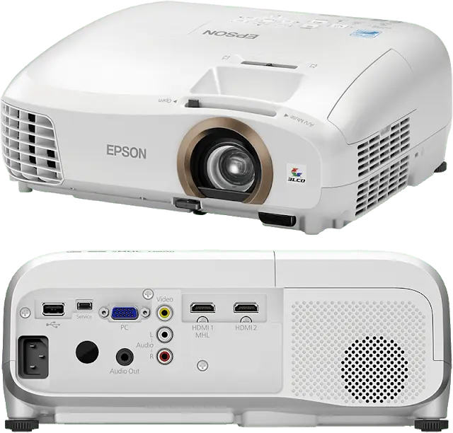 Epson PowerLite Home Cinema 2045 Wireless 3D 1080p 3LCD Projector