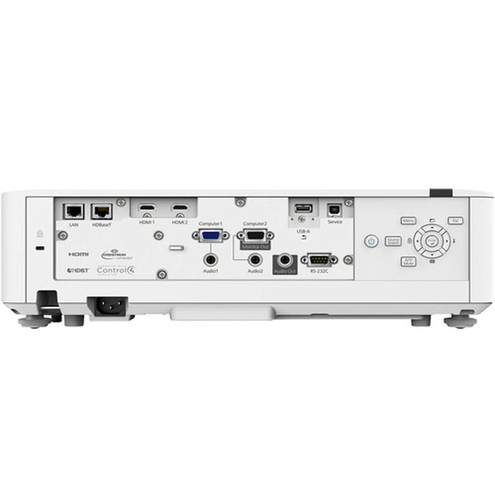 Epson PowerLite L610U 6000-Lumen WUXGA 3LCD Laser Projector (White)