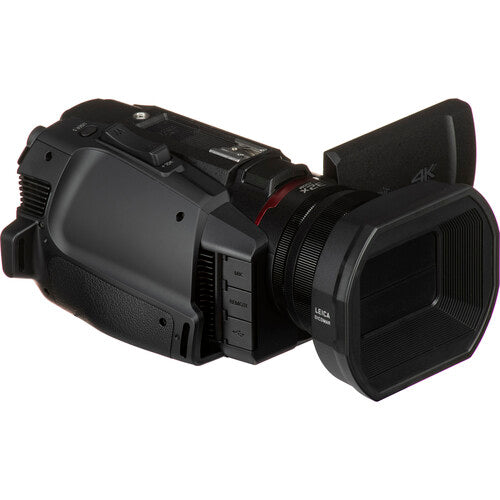 Panasonic HC-X2000 UHD 4K 3G-SDI/HDMI Pro Camcorder with Sandisk 64GB | Carrying Case | Microphone & Spare Batteries Essential Bundle