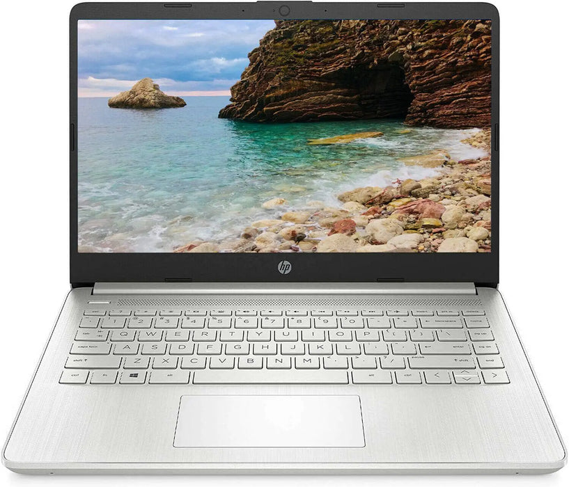 HP 14-dq2055 14" FHD Notebook - Intel Core i3-1115G4 3.0GHz - 4GB RAM 256GB PCIe SSD - Webcam - Windows 10 Home in S Mode - Silver