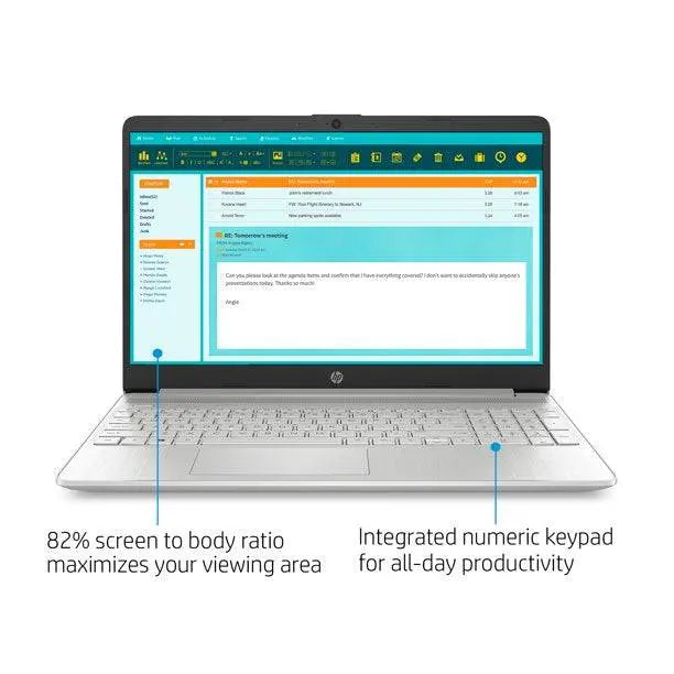 HP 15.6" Intel i3 Dual-Core 4.1GHz 128GB SSD 4GB RAM HDMI Windows 10 HD Laptop