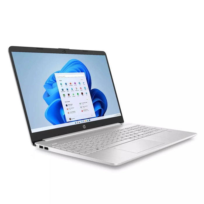HP 15.6" Laptop with Windows Home in S mode - Intel Core i3 11th Gen Processor - 8GB RAM Memory - 256GB SSD Storage - Silver (15-dy2035tg)